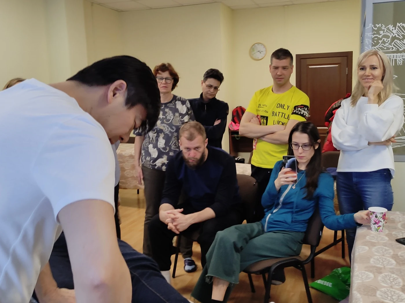 Александр Кан на Базовом модуле